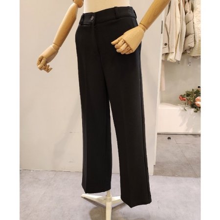 기모 와이드 슬랙스