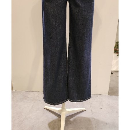 투버튼 양 포켓 와이드 팬츠