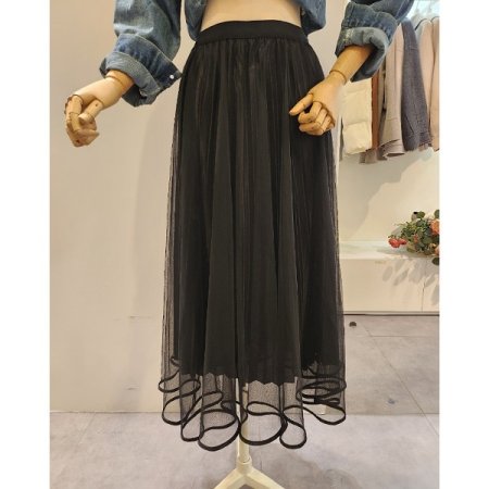 리버시블 샤 스커트