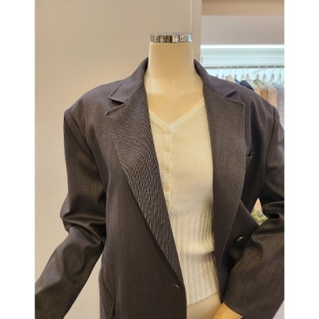 앞포켓 투버튼 자켓