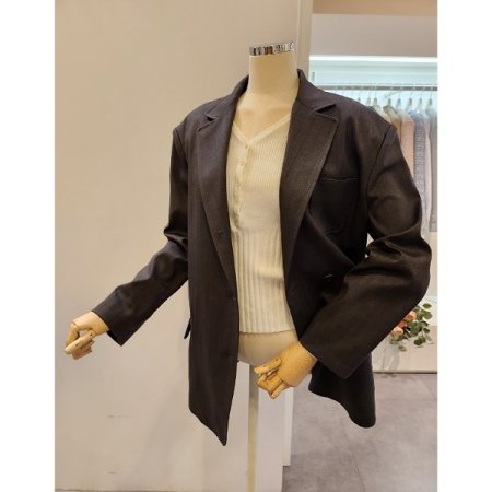 앞포켓 투버튼 자켓