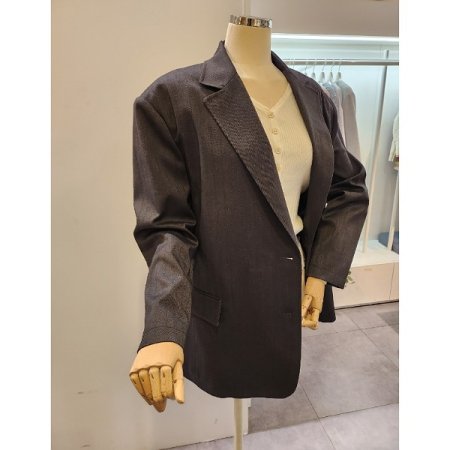 앞포켓 투버튼 자켓