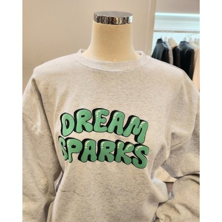 드림 레터링 맨투맨티셔츠