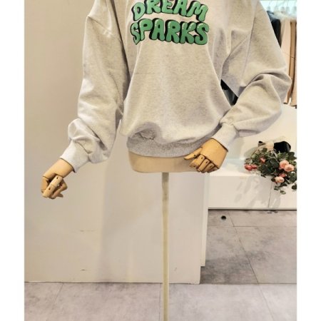 드림 레터링 맨투맨티셔츠