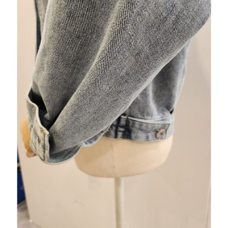 양포켓 워싱 데님 자켓