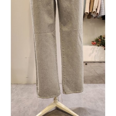 인밴딩 일자 팬츠