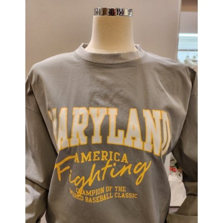 나일론 라운드 맨투맨티셔츠