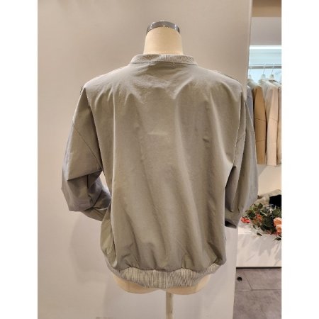 나일론 라운드 맨투맨티셔츠