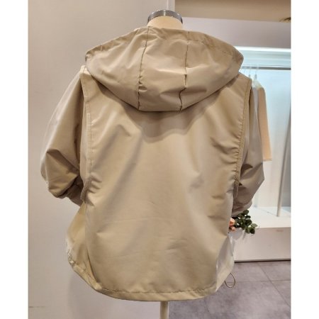 심플 후드 집업 점퍼