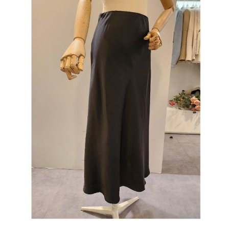 무지 롱 스커트