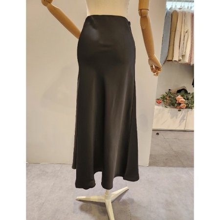 무지 롱 스커트