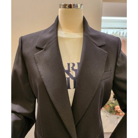 싱글 기본 하프 자켓