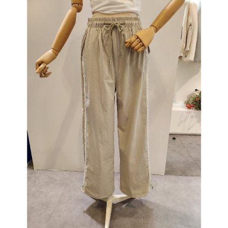 양 레이스 투웨이 팬츠