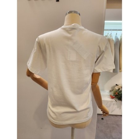 투 레터링 반팔 티셔츠