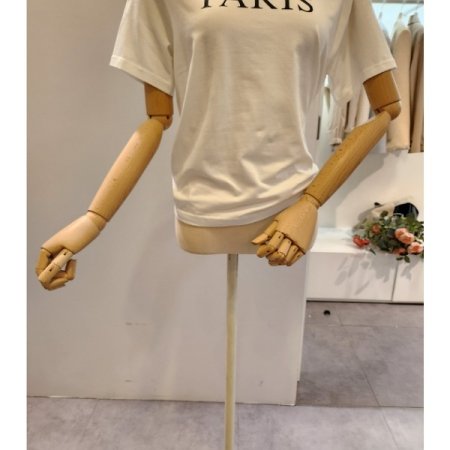 기본 레터링 반팔 티셔츠