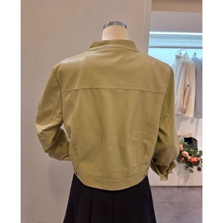 노카라 페이크포켓 레자자켓