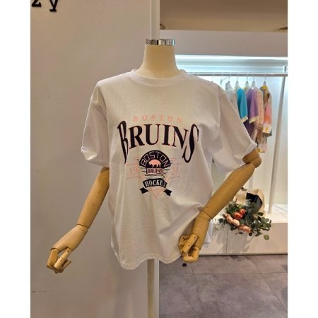 레터링 루즈핏 티셔츠