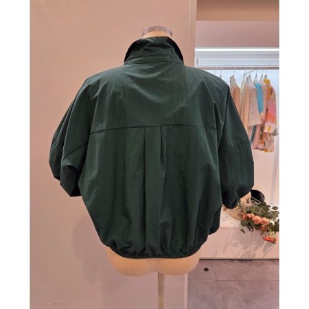 밑단 밴딩 루즈핏 셔츠