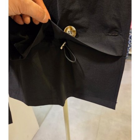 더블 스트링 트렌치 자켓