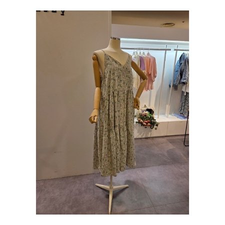 끈 롱 원피스 헤어밴드 세트