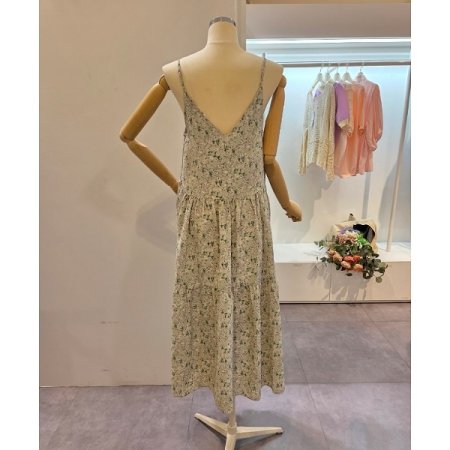 끈 롱 원피스 헤어밴드 세트