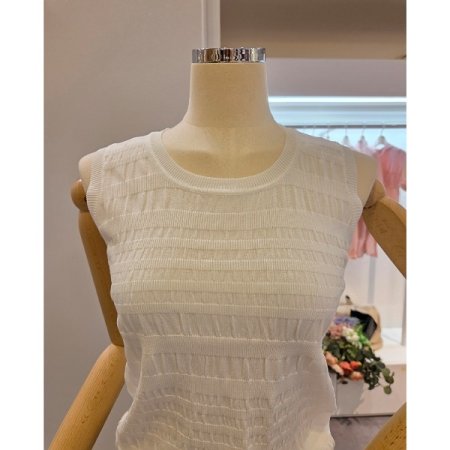 기본 민소매 니트