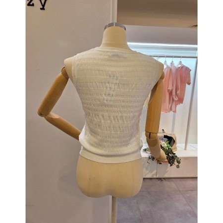 기본 민소매 니트