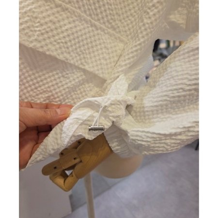 하이넥 스트링 집업 점퍼