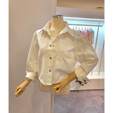 양포켓 무지 캐쥬얼자켓