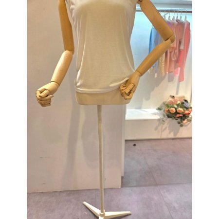 베이직 끈 탑 티셔츠