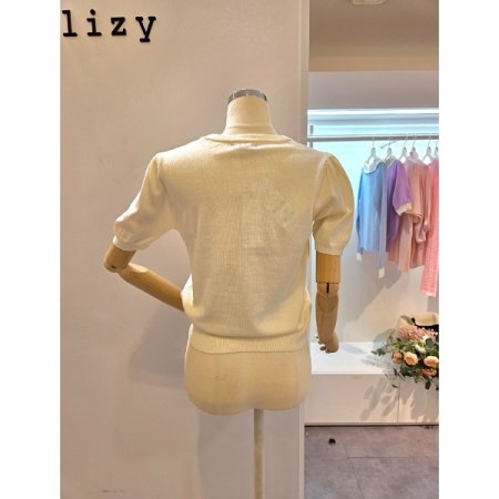 캐릭터 라운드넥 니트