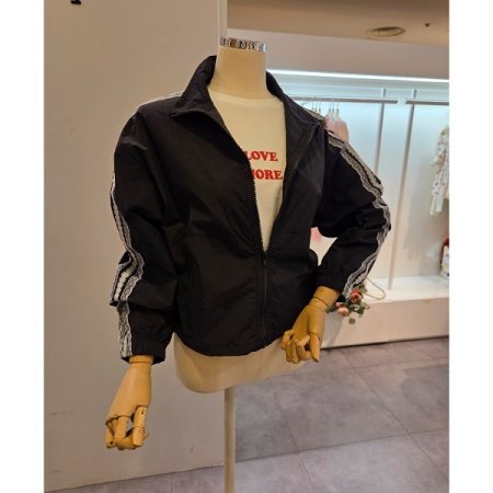 레이스 포인트 집업점퍼