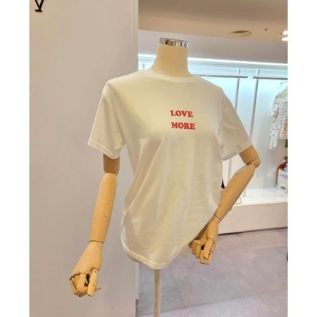 프린팅 라운드넥 티셔츠