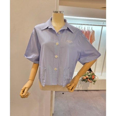 양포켓 카라 셔츠