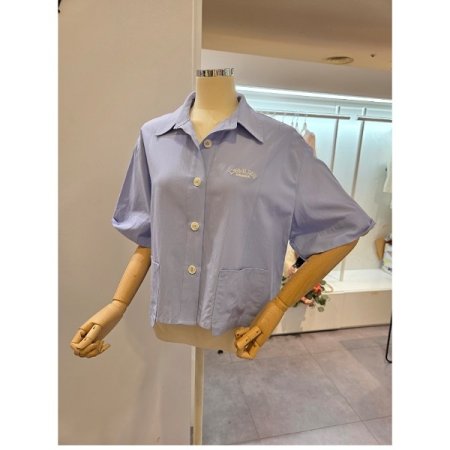 양포켓 카라 셔츠