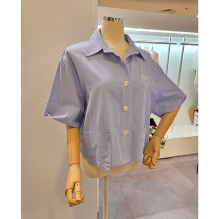 양포켓 카라 셔츠