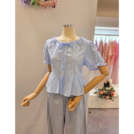 셔링포인트 블라우스