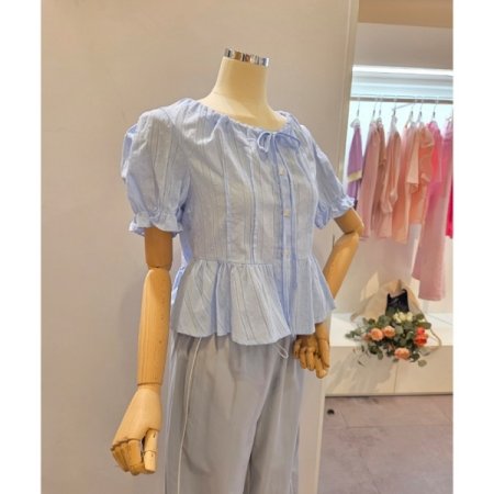 셔링포인트 블라우스