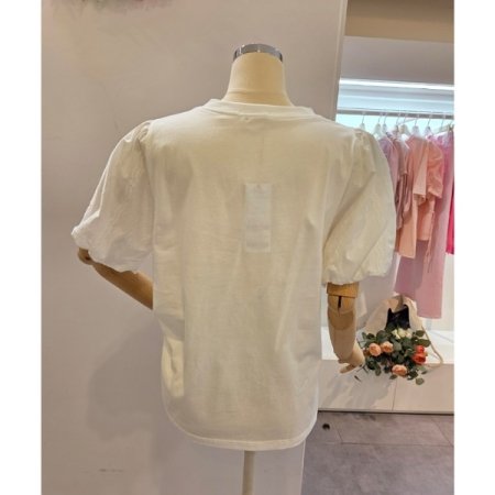 플라워 프린팅 티셔츠