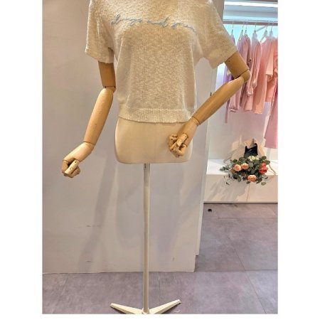 라운드넥 반팔니트티셔츠