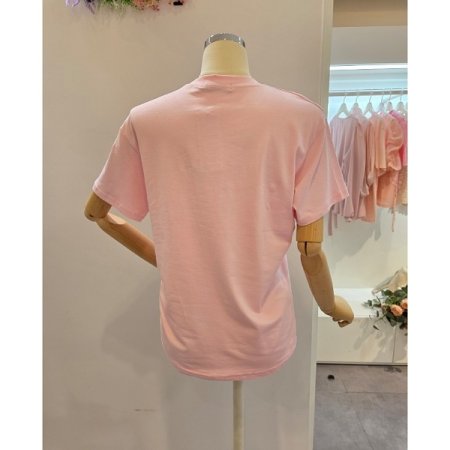 딸기 라운드넥 티셔츠