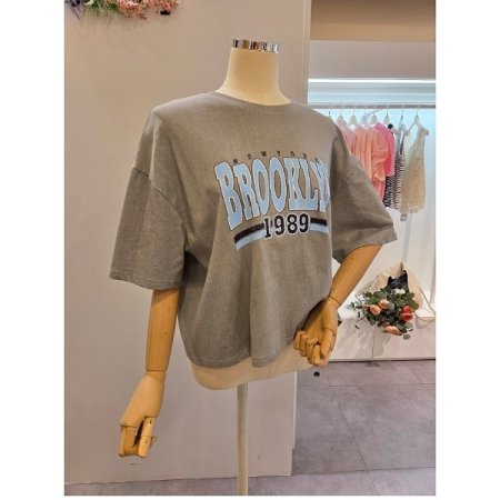 루즈핏 레터링 티셔츠