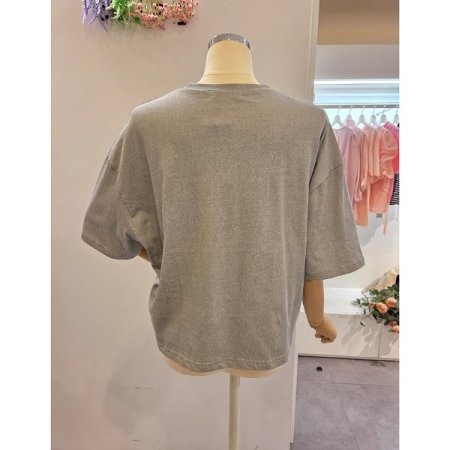 루즈핏 레터링 티셔츠