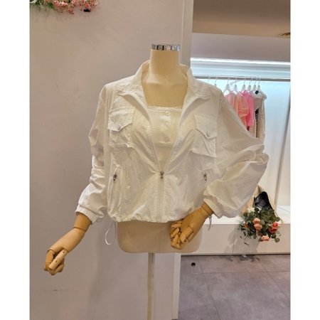 미니포켓 스트링 점퍼