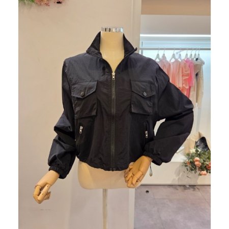 미니포켓 스트링 점퍼