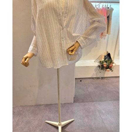 기본 줄지 셔츠