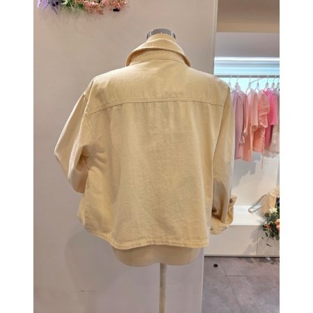 무지 양포켓 자켓