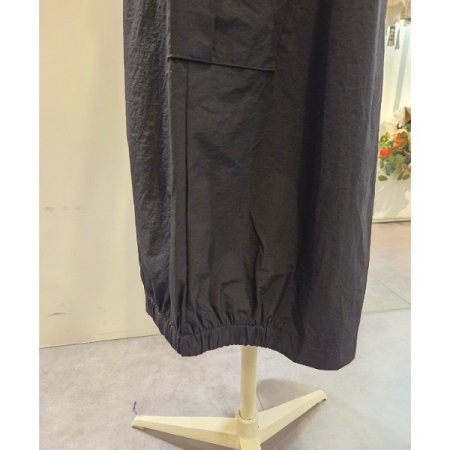 스트링 밴딩 카고 스커트