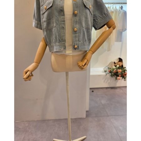 노카라 데님 자켓