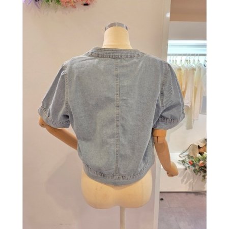 노카라 데님 자켓